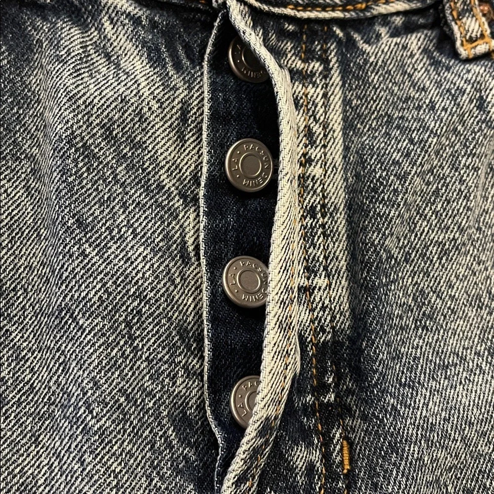 PacSun High Rise‎ Straight Distressed Jeans 26 NWT
